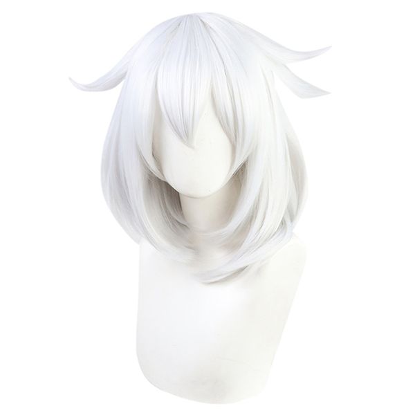 genshin impact paimon cosplay wig silver gray short heat resistant synthetic hair halloween party role play wigs, Black
genshin impact paimon cosplay wig silver gray short heat resistant synthetic hair halloween party role play wigs, Black