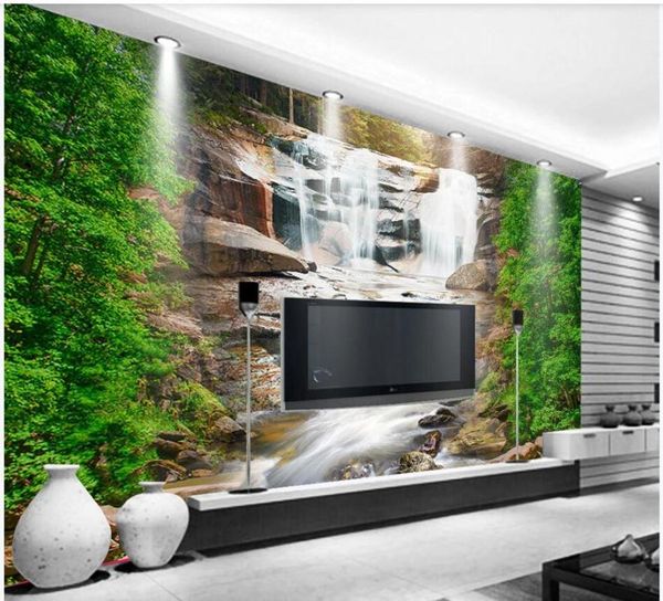 wallpapers custom po 3d wallpaper forest flowing waterfall scenery living room home decor wall murals for walls 3 d
wallpapers custom po 3d wallpaper forest flowing waterfall scenery living room home decor wall murals for walls 3 d