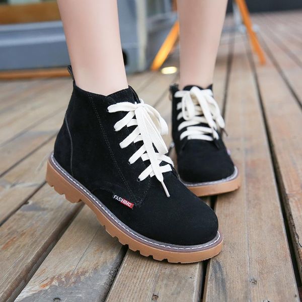 boots solid color flock ankle women shoes woman plus size autumn winter patchwork thick sole platform casual, Black
boots solid color flock ankle women shoes woman plus size autumn winter patchwork thick sole platform casual, Black