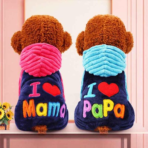 dog apparel papa mama four-legged hoodies pink embroidered sweater winter coral fleece keep warm dogs clothes mom pet stuff chihuaha
dog apparel papa mama four-legged hoodies pink embroidered sweater winter coral fleece keep warm dogs clothes mom pet stuff chihuaha
