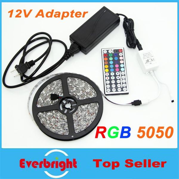 150leds rgb led strips and 44 key ir remote control 12v 2a power supply us/eu/uk/au warm white yellow 30leds/m
150leds rgb led strips and 44 key ir remote control 12v 2a power supply us/eu/uk/au warm white yellow 30leds/m