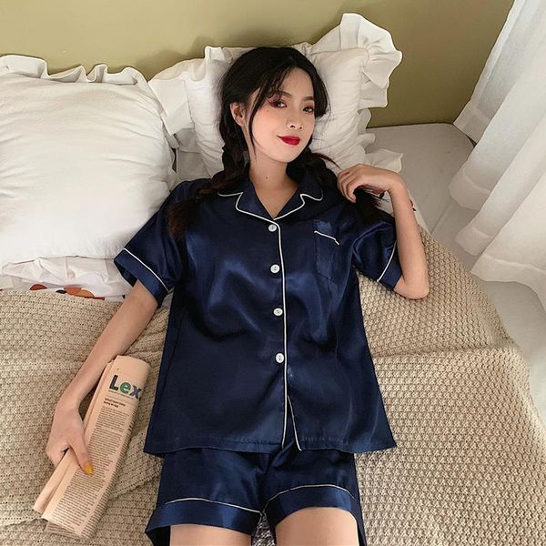 two piece dress summer style casual korean clothes loose turn-down collar thin shirts fashion brand 2 sets womens outfits shorts, White
two piece dress summer style casual korean clothes loose turn-down collar thin shirts fashion brand 2 sets womens outfits shorts, White