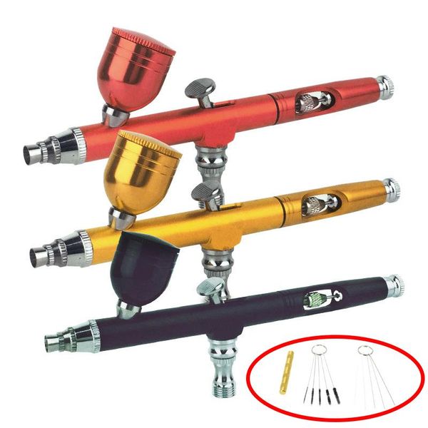professional spray guns 0.3mm nozzle art paint airbrush with 11pcs cleaning tools artificial decorating for dual action gravity feed brushes
professional spray guns 0.3mm nozzle art paint airbrush with 11pcs cleaning tools artificial decorating for dual action gravity feed brushes