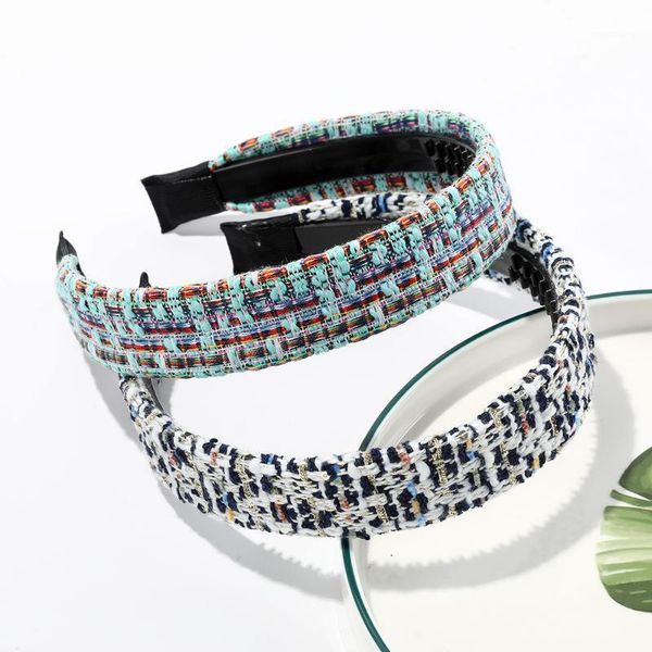 haimeikang women plaid hairband braid headband headwear fashion bezel head hoop headdress fabric weaving hair accessories1
haimeikang women plaid hairband braid headband headwear fashion bezel head hoop headdress fabric weaving hair accessories1