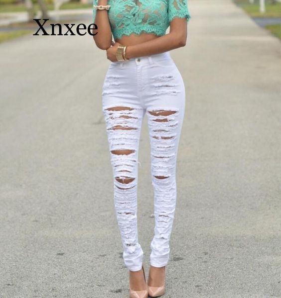 women's jeans high waist hole destroyed ripped distressed women slim denim pants boyfriend ladies pencil trousers vintage white, Blue
women's jeans high waist hole destroyed ripped distressed women slim denim pants boyfriend ladies pencil trousers vintage white, Blue