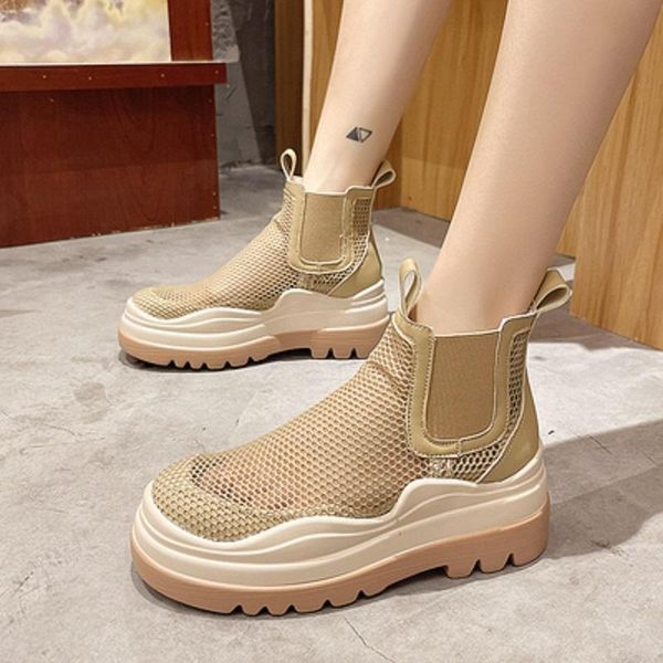 boots temperament mesh breathable ladies set foot summer fashion wild thick-soled non-slip leisure net trend., Black
boots temperament mesh breathable ladies set foot summer fashion wild thick-soled non-slip leisure net trend., Black