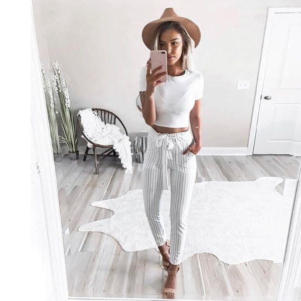 women's pants & capris 2021 striped ol chiffon high waist harem women stringy selvedge summer style casual female trousers, Black;white
women's pants & capris 2021 striped ol chiffon high waist harem women stringy selvedge summer style casual female trousers, Black;white