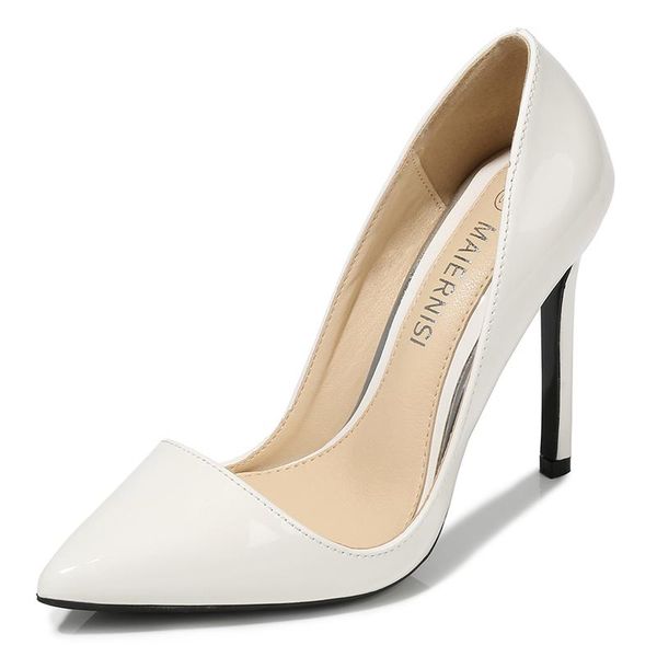 dress shoes 2021 women 11cm thin high heels pumps plus size pointed toe luxury lady yellow white green office ms-a0011, Black
dress shoes 2021 women 11cm thin high heels pumps plus size pointed toe luxury lady yellow white green office ms-a0011, Black
