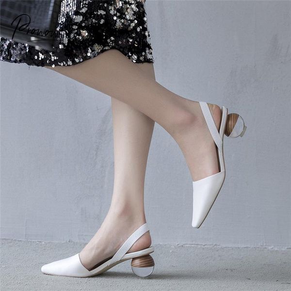 prowow fashion white genuine leather women summer sandals square toe slip on round mid heel casual shoes woman, Black
prowow fashion white genuine leather women summer sandals square toe slip on round mid heel casual shoes woman, Black