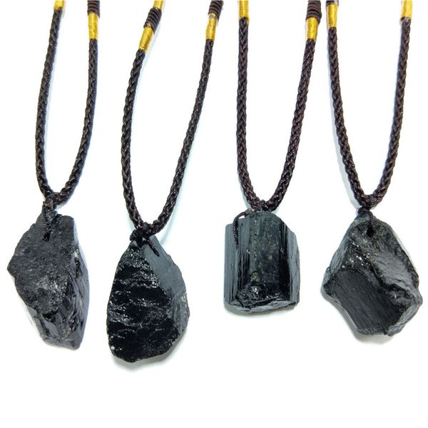 diy irregular natural black stone rope chain pendant necklaces for women men boy lucky jewelry fashion accessories, Silver
diy irregular natural black stone rope chain pendant necklaces for women men boy lucky jewelry fashion accessories, Silver
