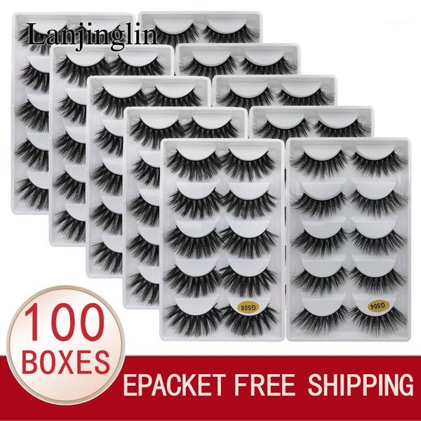 wholesale 10/20/30/40/50/100 boxes faux mink eyelashes 5 pairs natural long false lashes 3d book lash soft cils1
wholesale 10/20/30/40/50/100 boxes faux mink eyelashes 5 pairs natural long false lashes 3d book lash soft cils1