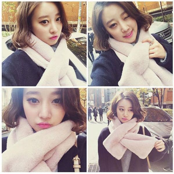 scarves fur rex hair scarf women korean students thickened shawl fake collar bib fashion, Blue;gray
scarves fur rex hair scarf women korean students thickened shawl fake collar bib fashion, Blue;gray