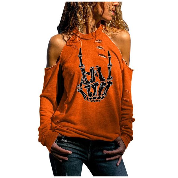 women's hoodies & sweatshirts sweatshirt women off shoulder skeleton elegant casual halloween hollow out long sleeve blouse shirt kawa, Black
women's hoodies & sweatshirts sweatshirt women off shoulder skeleton elegant casual halloween hollow out long sleeve blouse shirt kawa, Black