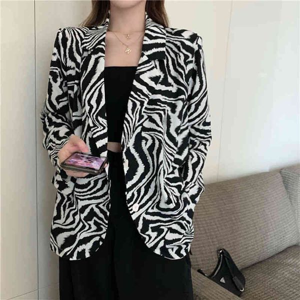 women's suits & blazers chic print chiffon thin blazer and jacket women summer streetwear fashion zebra pattern coats casual design sun, White;black
women's suits & blazers chic print chiffon thin blazer and jacket women summer streetwear fashion zebra pattern coats casual design sun, White;black