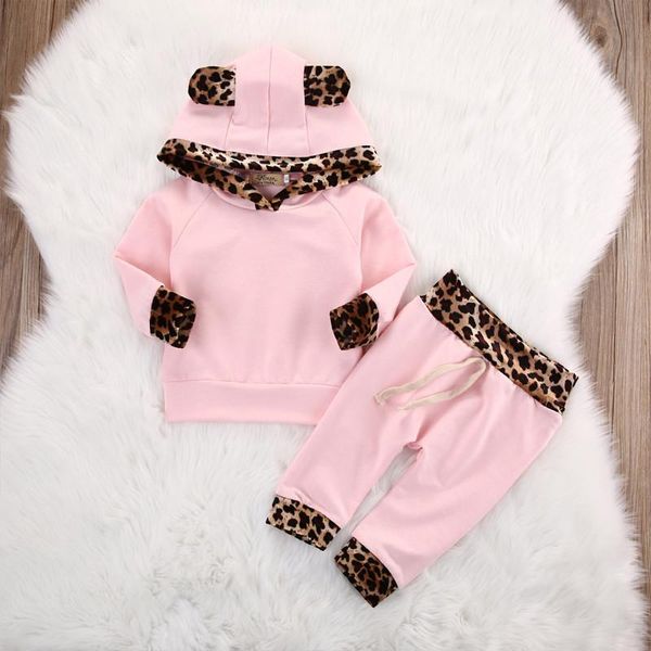 clothing sets spring and autumn toddler kids baby girls clothes tracksuit pink long sleeve leopard pants outfits, White
clothing sets spring and autumn toddler kids baby girls clothes tracksuit pink long sleeve leopard pants outfits, White