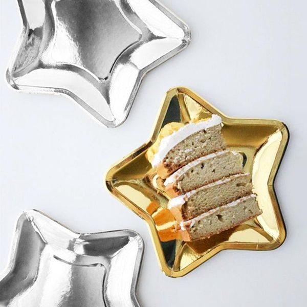 disposable dinnerware 20 pcs golden silver star tableware set paper plate for wedding birthday decoration party supplies
disposable dinnerware 20 pcs golden silver star tableware set paper plate for wedding birthday decoration party supplies