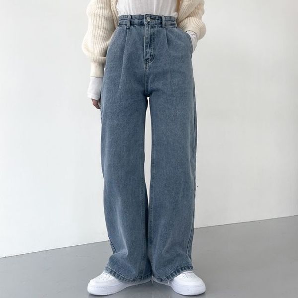 jeans casual straight wide leg long pants korean vintage women high waist mom jeans loose boyfriend baggy denim trousers l6qt abww, Blue
jeans casual straight wide leg long pants korean vintage women high waist mom jeans loose boyfriend baggy denim trousers l6qt abww, Blue