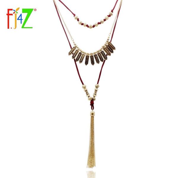 pendant necklaces f.j4z 2021 designer fashion vintage necklace 3layers antique beaded tassel leather long for women bijoux, Silver
pendant necklaces f.j4z 2021 designer fashion vintage necklace 3layers antique beaded tassel leather long for women bijoux, Silver