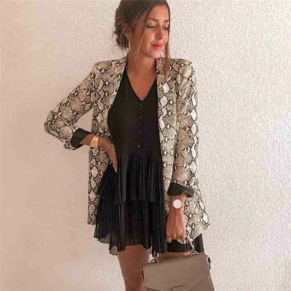 women's suits & blazers woman snakeskin lapel blazer cardigan casual fashion personality spring autumn office lady regular full silm la, White;black
women's suits & blazers woman snakeskin lapel blazer cardigan casual fashion personality spring autumn office lady regular full silm la, White;black
