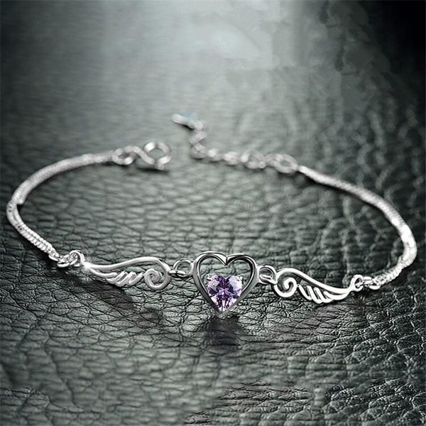 charm bracelets bracelet jewellery wing heart silver plated gift linked womens angel bangle, Golden;silver
charm bracelets bracelet jewellery wing heart silver plated gift linked womens angel bangle, Golden;silver