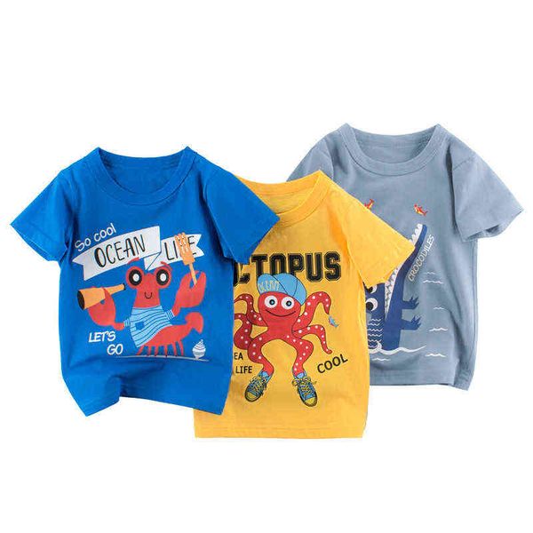 children's simple t-shirts lovely casual round neck toddler tee clothes child cute cartoon printed boys from 2 to 7 years olds g1209, Blue
children's simple t-shirts lovely casual round neck toddler tee clothes child cute cartoon printed boys from 2 to 7 years olds g1209, Blue