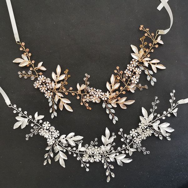 slbridal alloy flower leaf crystals rhinestones bridal bands wedding headband accessories bridesmaids hair vine jewelry, Slivery;golden
slbridal alloy flower leaf crystals rhinestones bridal bands wedding headband accessories bridesmaids hair vine jewelry, Slivery;golden