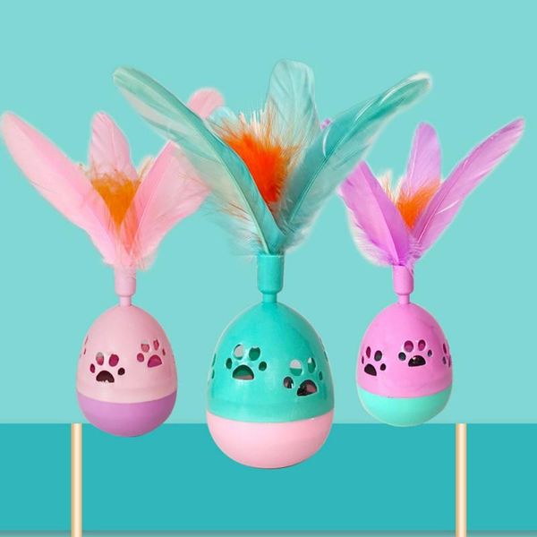 cat toys 1 pcs funny tumbler ball with bell pet toy durable interactive feathered supplies
cat toys 1 pcs funny tumbler ball with bell pet toy durable interactive feathered supplies