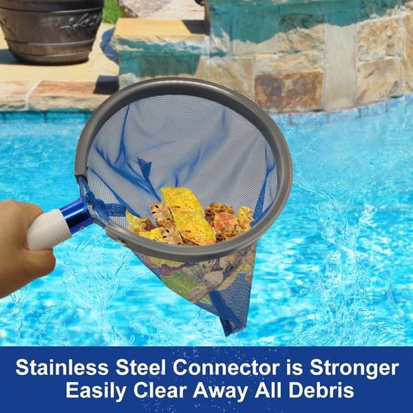 pool & accessories swim cleaner heavy duty leaf catcher rake fine mesh frame net skimmer rubbish aquarium tub cleaning tools 1pc
pool & accessories swim cleaner heavy duty leaf catcher rake fine mesh frame net skimmer rubbish aquarium tub cleaning tools 1pc