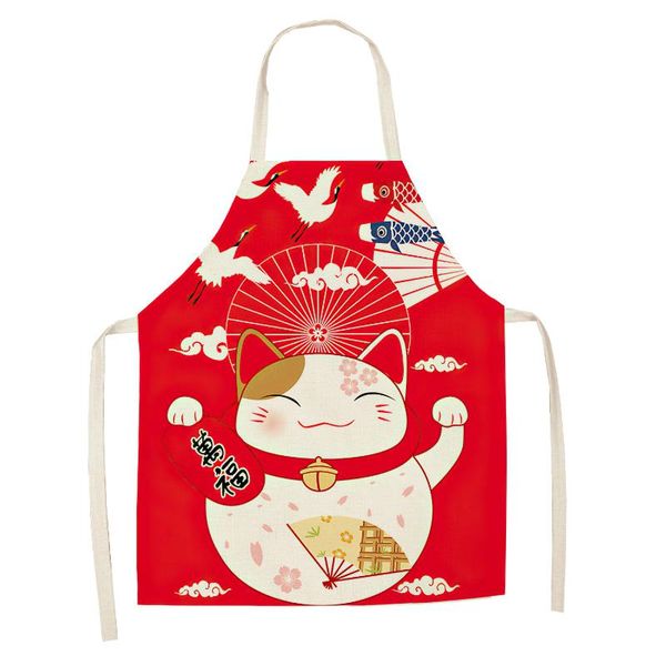 aprons cat beckoning fortune apron baking accessories for women kitchen cooking cafe man kid
aprons cat beckoning fortune apron baking accessories for women kitchen cooking cafe man kid