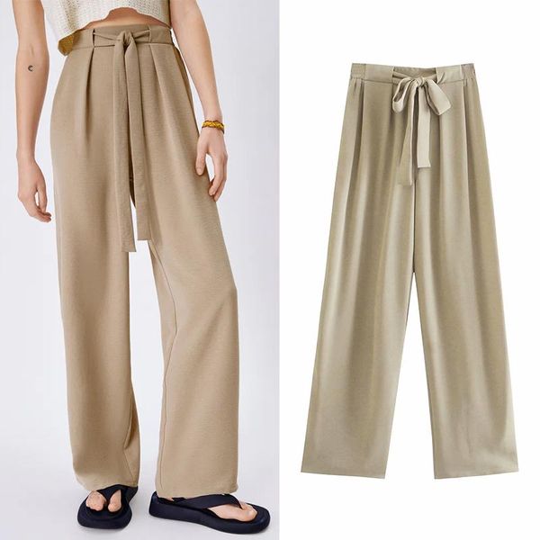 women's pants & capris wxwt za fashion women solid wide leg trousers strethy waist pockets office lady pantalon msd1989, Black;white
women's pants & capris wxwt za fashion women solid wide leg trousers strethy waist pockets office lady pantalon msd1989, Black;white