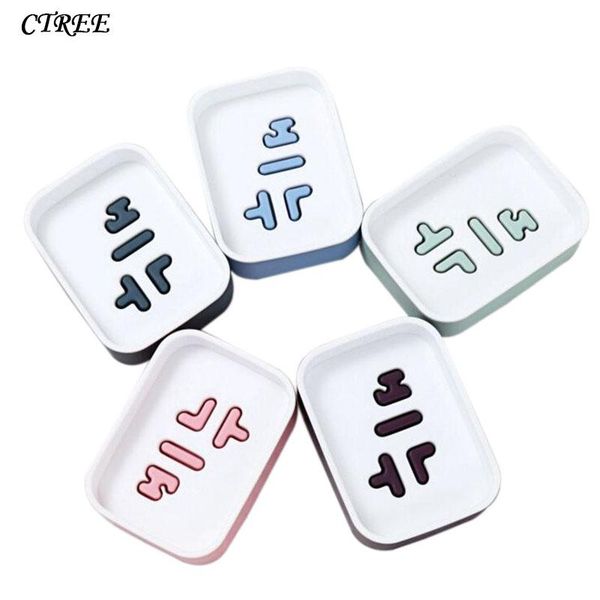 home creative double draining soap dish box plastic kitchen bathroom accessories set holder portable non-slip c85 dishes
home creative double draining soap dish box plastic kitchen bathroom accessories set holder portable non-slip c85 dishes