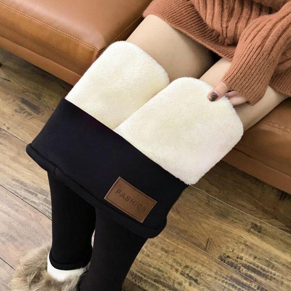 women's leggings asheywr winter women hight waist plus velvet super-thick warm legging female solid elastic keep femme, Black
women's leggings asheywr winter women hight waist plus velvet super-thick warm legging female solid elastic keep femme, Black