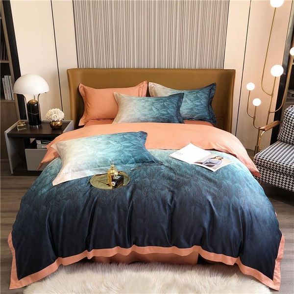 gradient leaves print 100%egyptian cotton duvet cover sets premium bedding set king size 4pcs bed sheets and pillowcases
gradient leaves print 100%egyptian cotton duvet cover sets premium bedding set king size 4pcs bed sheets and pillowcases