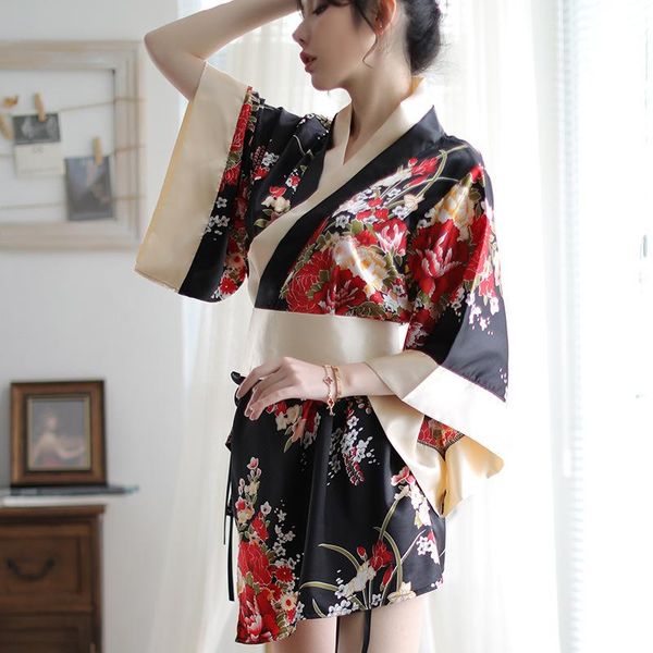 women's sleepwear lingerie silk traditional japanese bathrobe womens bridesmaid robe floral women satin kimono printed flowers, Black;red
women's sleepwear lingerie silk traditional japanese bathrobe womens bridesmaid robe floral women satin kimono printed flowers, Black;red