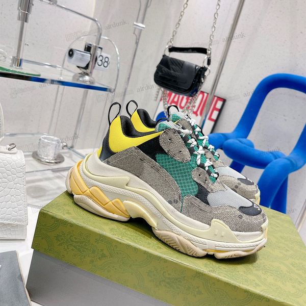 new women men shoes the hacker project triple s sneakers 100 rhyton sneaker trainers multicolor casual shoe 35-46, Black 
new women men shoes the hacker project triple s sneakers 100 rhyton sneaker trainers multicolor casual shoe 35-46, Black