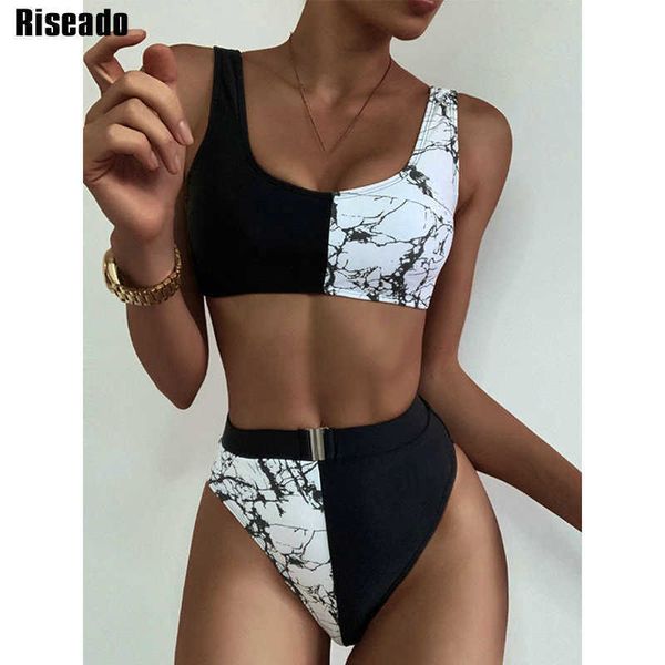 riseado push up bikini high waisted women's swimsuit belted swimwear women bathing suits patchwork bikini set summer 210624, White;black
riseado push up bikini high waisted women's swimsuit belted swimwear women bathing suits patchwork bikini set summer 210624, White;black