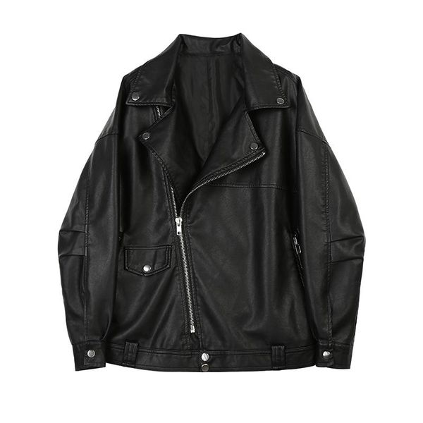 women's jackets faux leather jacket vintage casual loose motorcycle female 2021 autumn chic streetwear zipper, Black;brown
women's jackets faux leather jacket vintage casual loose motorcycle female 2021 autumn chic streetwear zipper, Black;brown