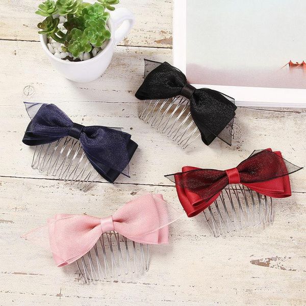 hair clips & barrettes accessories comb fork plug bridal combs with bow for jewelry girls women decoration, Golden;silver
hair clips & barrettes accessories comb fork plug bridal combs with bow for jewelry girls women decoration, Golden;silver