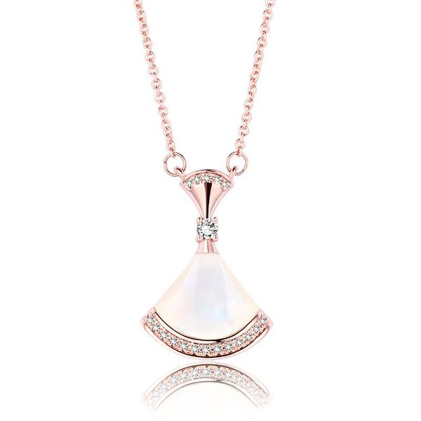 pendant necklaces fashion small skirt scallop mother's day necklace female natural white fritillary wild clavicle chain, Silver
pendant necklaces fashion small skirt scallop mother's day necklace female natural white fritillary wild clavicle chain, Silver