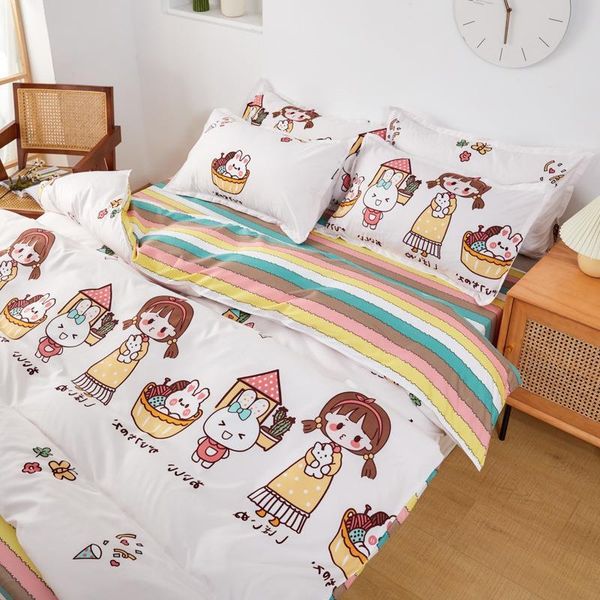 bedding sets 2021 home textile brushed four-piece suit bed linings 4-piece sheet quilt cover pillowcase
bedding sets 2021 home textile brushed four-piece suit bed linings 4-piece sheet quilt cover pillowcase