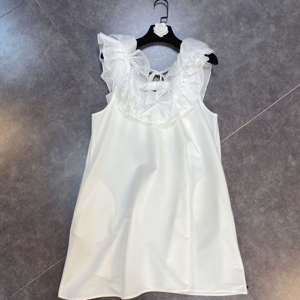 two piece dress female deat bowtie a-line dress fashion spring summer sleeveless ladies dressed in solid color hr385 kihp, White
two piece dress female deat bowtie a-line dress fashion spring summer sleeveless ladies dressed in solid color hr385 kihp, White
