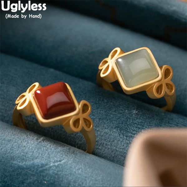 cluster rings uglyless square agate jade for women hollow bows open real 925 silver gemstone finger ring gold fashion dress bijoux, Golden;silver
cluster rings uglyless square agate jade for women hollow bows open real 925 silver gemstone finger ring gold fashion dress bijoux, Golden;silver