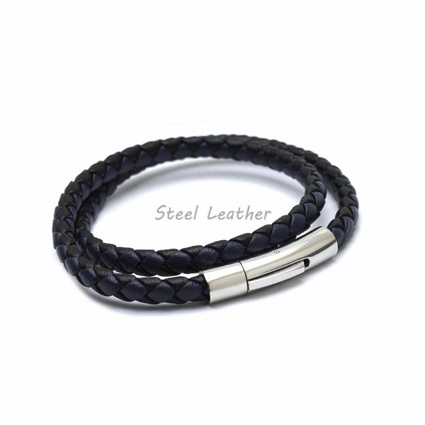charm bracelets 5pcs/lot custom logo men's braided leather armband heren in black and blue with elegant bracelet for man, Golden;silver
charm bracelets 5pcs/lot custom logo men's braided leather armband heren in black and blue with elegant bracelet for man, Golden;silver