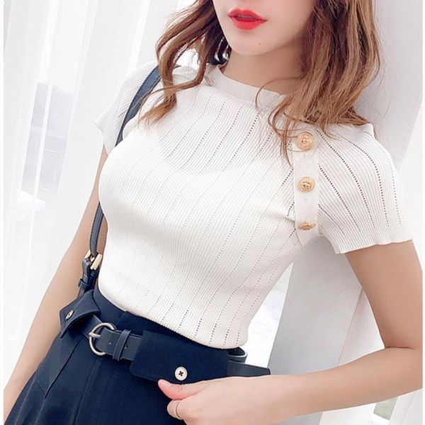 summer designers t shirts womens tshirt fitness camisas de hombre casual clothes crop black dress classic women clothing short sleeve white
summer designers t shirts womens tshirt fitness camisas de hombre casual clothes crop black dress classic women clothing short sleeve white