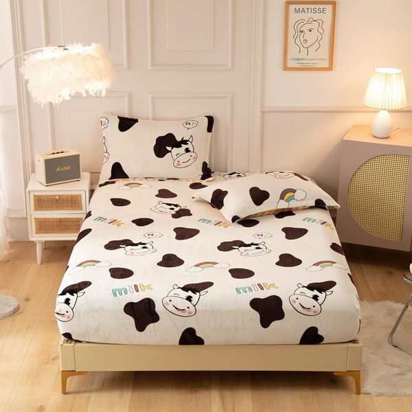 sheets & sets cartoon style bed sheet on elastic single size cow pattern bottom couvre lit queen/king for winter (no case)
sheets & sets cartoon style bed sheet on elastic single size cow pattern bottom couvre lit queen/king for winter (no case)