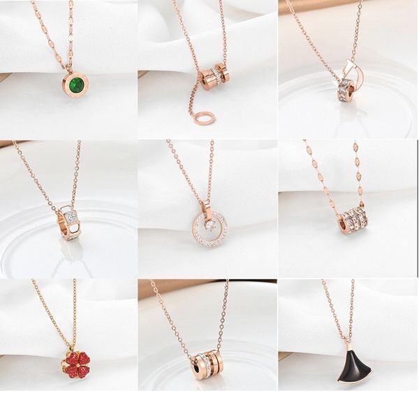 luxury design rose gold stainless steel clover pendant necklace womens gift jewelry, Silver
luxury design rose gold stainless steel clover pendant necklace womens gift jewelry, Silver