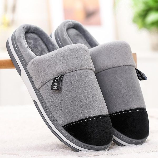 slippers fongimic winter men's home warm cotton large size plush floor drag non-slip soft indoor shoes, Black
slippers fongimic winter men's home warm cotton large size plush floor drag non-slip soft indoor shoes, Black
