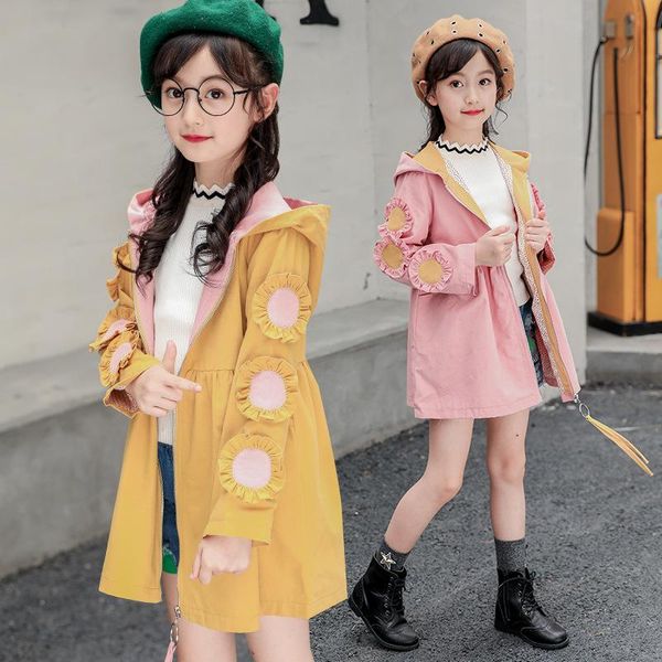 jackets 2021 girls jacket children's clothing girl three flower trench coat kids hooded spring autumn outerwear, Blue;gray
jackets 2021 girls jacket children's clothing girl three flower trench coat kids hooded spring autumn outerwear, Blue;gray