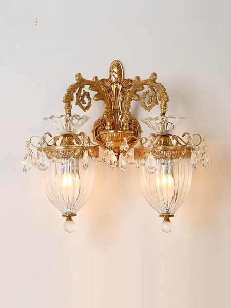 wall lamp europe gold crystal lighting indoor living room e27 led lamps french bedroom background mirror stair sconce
wall lamp europe gold crystal lighting indoor living room e27 led lamps french bedroom background mirror stair sconce