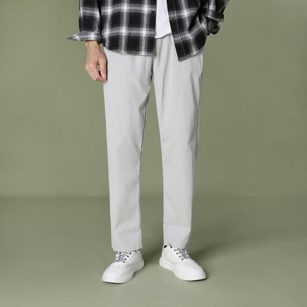 men's pants fashionable special breathable pure color all-match straight leg drawstring elastic waist, Black
men's pants fashionable special breathable pure color all-match straight leg drawstring elastic waist, Black